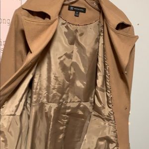 I.N.C. Camel Wool Swing Coat